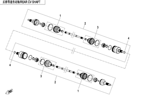 Задний привод (F28)