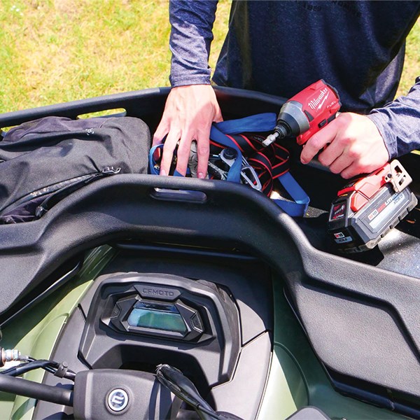 Передний пластиковый грузовой бокс CFMOTO CFORCE 9DQV-802100-3000