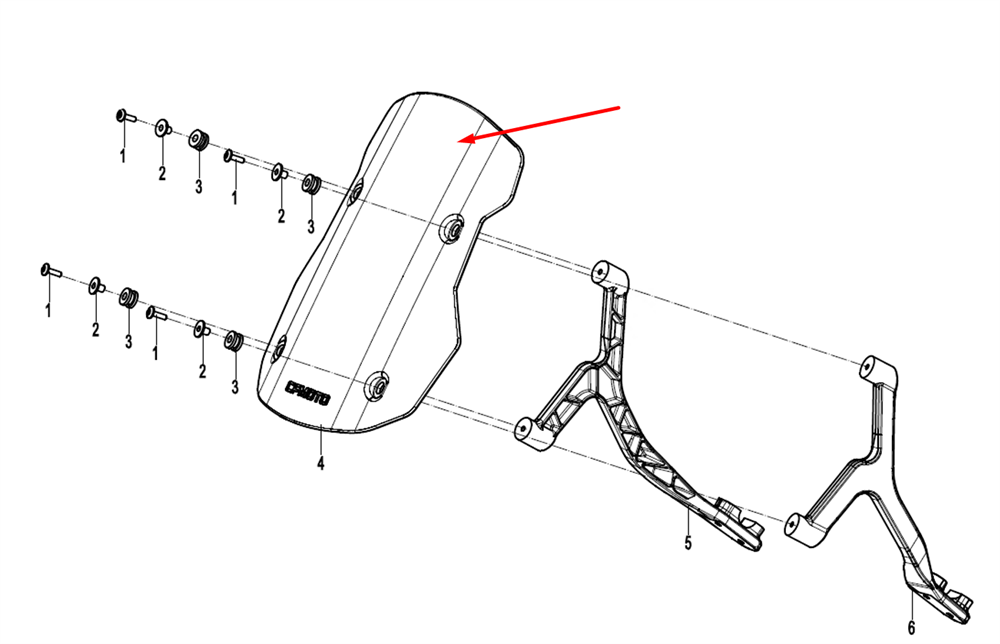 Лобовое стекло 9AYV-805105-6700-20