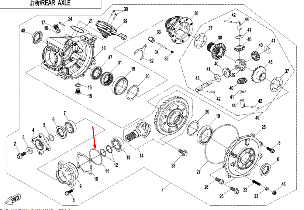 Уплотнительное кольцо 55×2.5 Q830-310006-10000