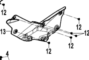 Теплоизоляционная панель справа 9AWV-042027-8000