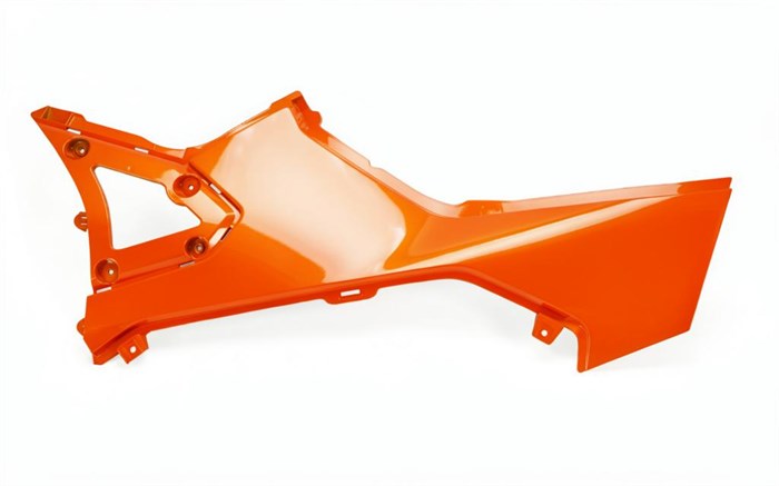 Облицовка левая (оранжевый / LAVA ORANGE) 9AWV-042021-8001-0YD00