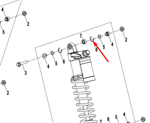 Кольцо стопорное A 9AWV-061600-8000-28-M2