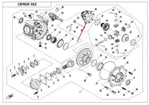Дифференциальные корпуса Q880-333101