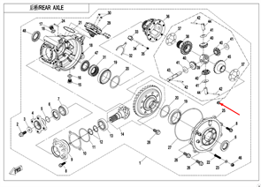 Дифференциальная сборка Q880-3331A0